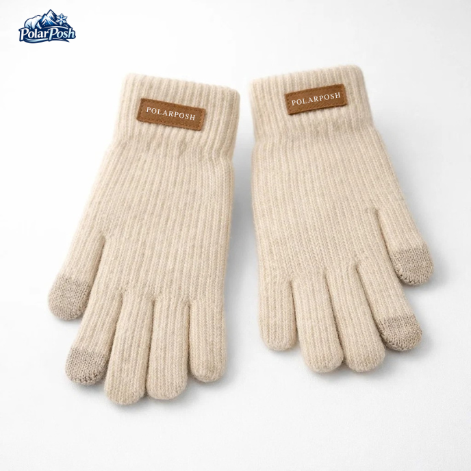 Knit Touchscreen Winter Gloves