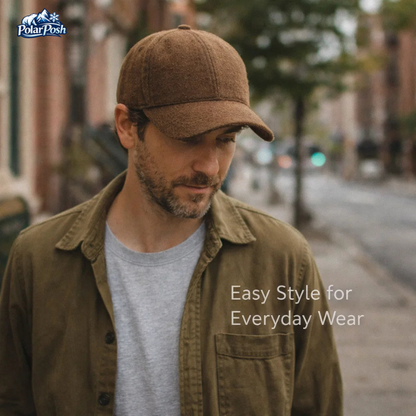 Winter Felt Baseball Cap