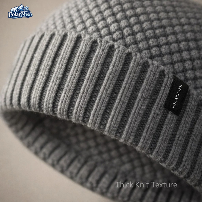 Nordic Texture Winter Beanie