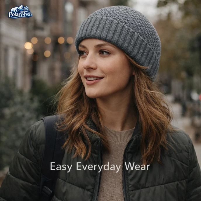 Nordic Texture Winter Beanie