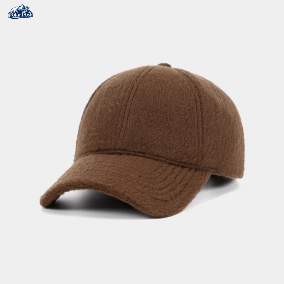 Winter Felt Baseball Cap