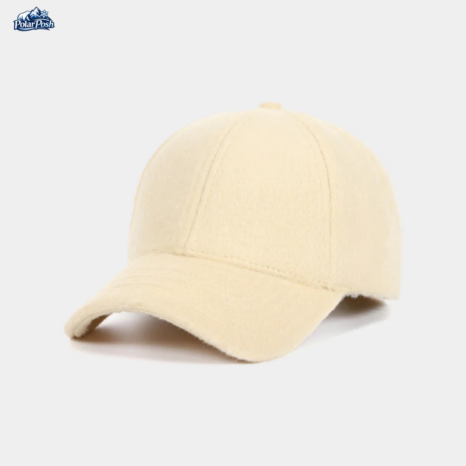 Winter Felt Baseball Cap