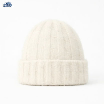 Soft Bouclé Knit Beanie