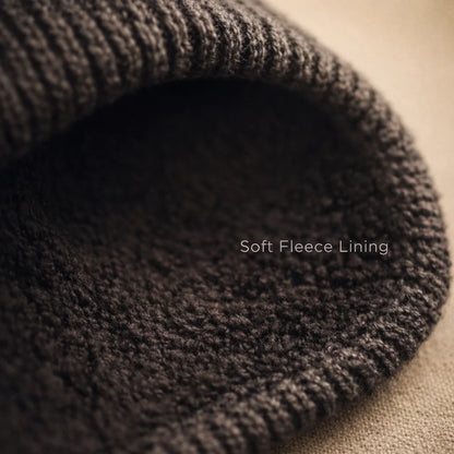 Ribbed Knit Winter Beanie
